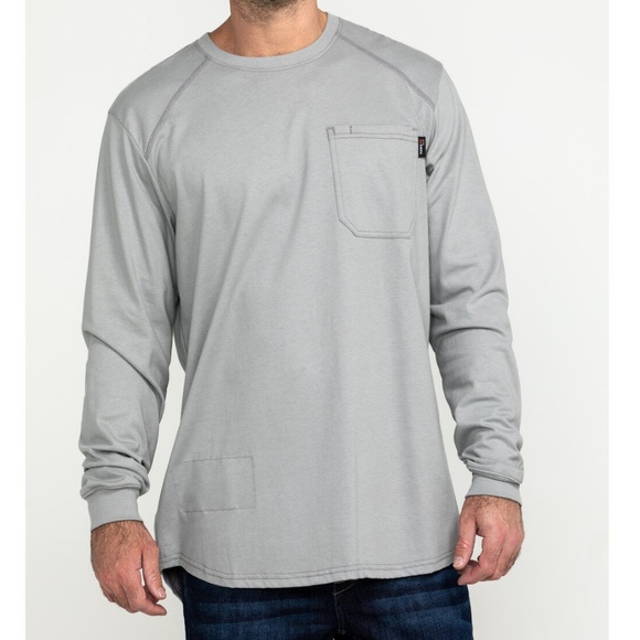 Hawx Other - HAWX Men’s FR Pocket Long Sleeve Work T-Shirt